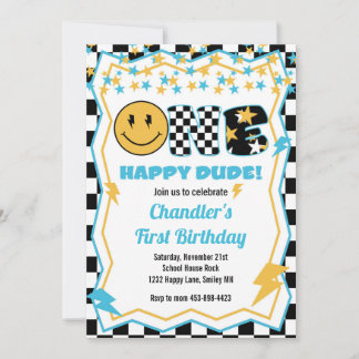 En Glad Kille - Rockstjärna Inbjudningar