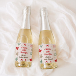 En Glad Liten Tack Jul Bebis Babyshower