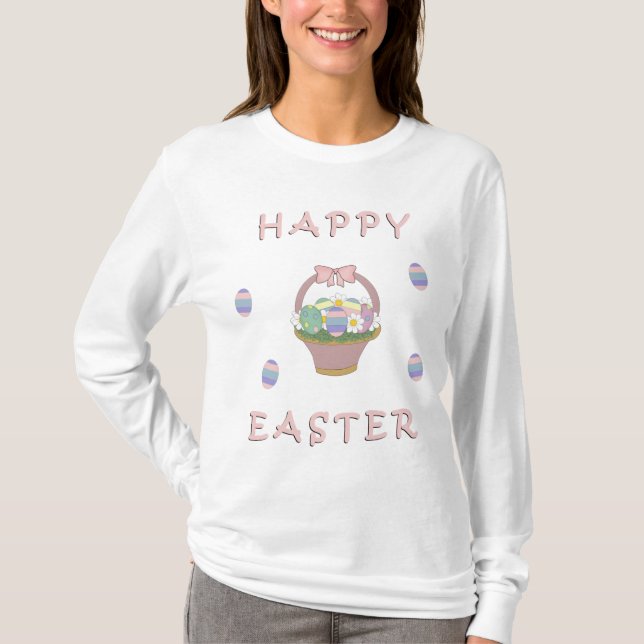En glad påsk t-shirt (Framsida)