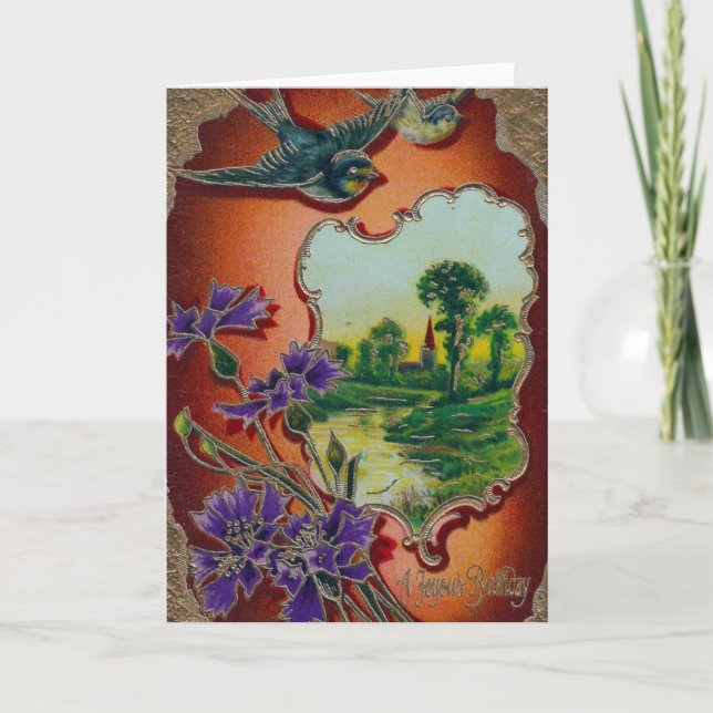 En glädjefull födelsedag kort (Framsida)