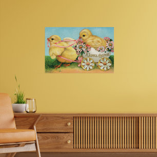En glädjefull påsk poster