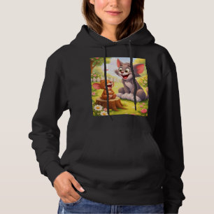 En glädjefylld paus i trädgården t shirt