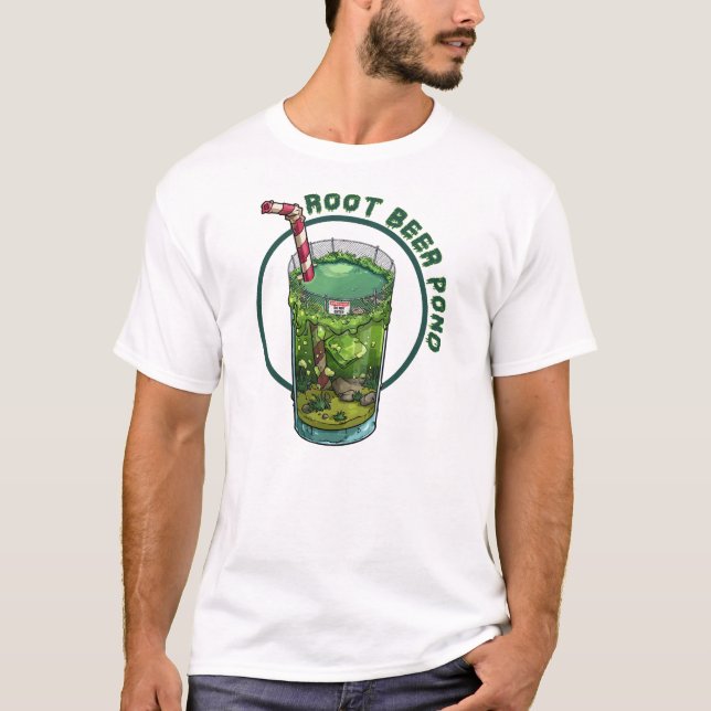 En Glas Rotöl Dam T Shirt (Framsida)