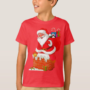 En Glatt och barnvänlig julskjortor. T Shirt