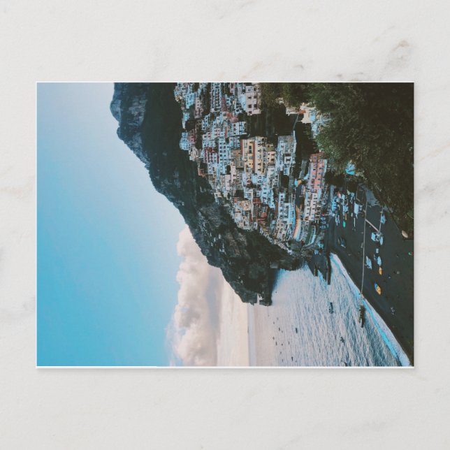 En glimt av Amalfi Kusten Vykort (Framsida)