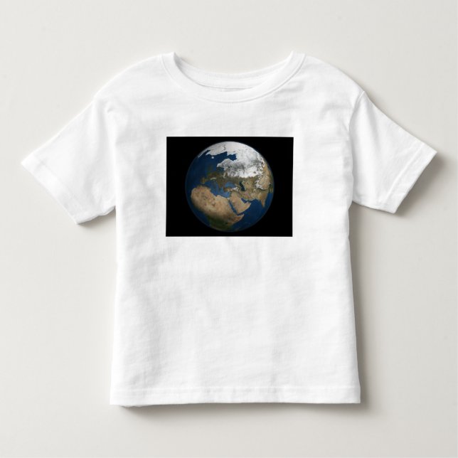 En global syn på Europa och Skandinavien T Shirt (Framsida)