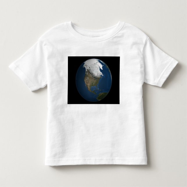 En global syn på Nordamerika T Shirt (Framsida)