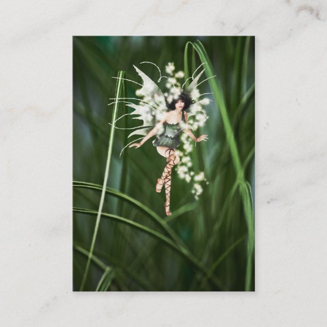 En glöd i Garden Mini-utskrift Visitkort (Framsida)