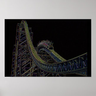 En glödande kraft poster