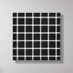 En gnistra optisk illusion för raster canvastryck