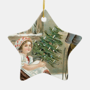 En God jul till dig! Julgransprydnad Keramik