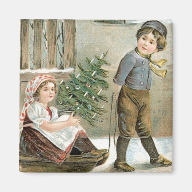 En God jul till dig! Magnet (Framsidan)