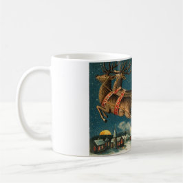 En god julvintage Santa Kaffemugg