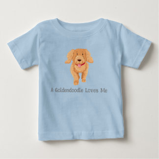 En Goldendoodle kärlek me baby-skjorta T Shirt