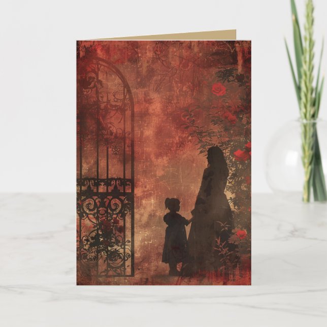 En gotisk mors serie design #3 kort (Framsida)