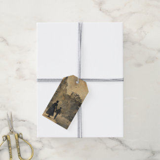 En gotisk mors serie design #8 presentetikett
