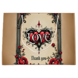 En gotisk romantik. En ornat, gothisk-stil