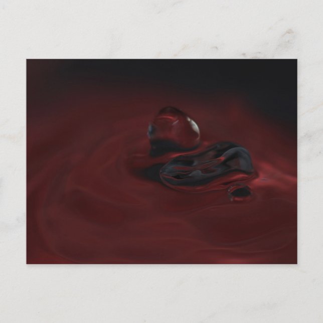 En goutte qui ressort vykort (Framsida)