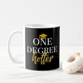 En grad av hetare Mugg, Studenten-gift,guld-design Kaffemugg