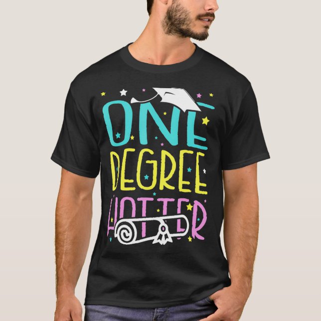 En grad av heterklass 2021 High School College G T Shirt (Framsida)