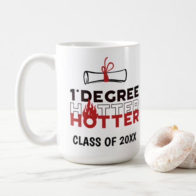 En grad Hotter Studenten Kaffemugg (Med munk)