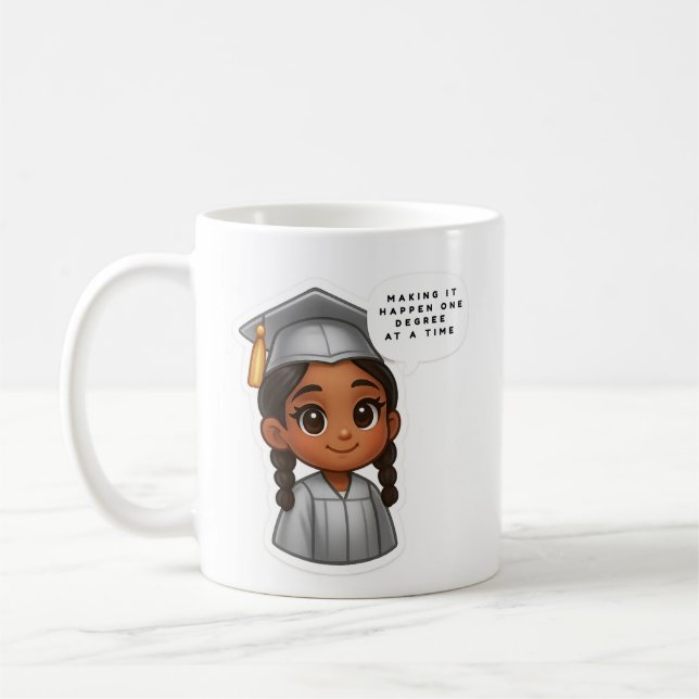 En grad i taget kaffemugg (Vänster)