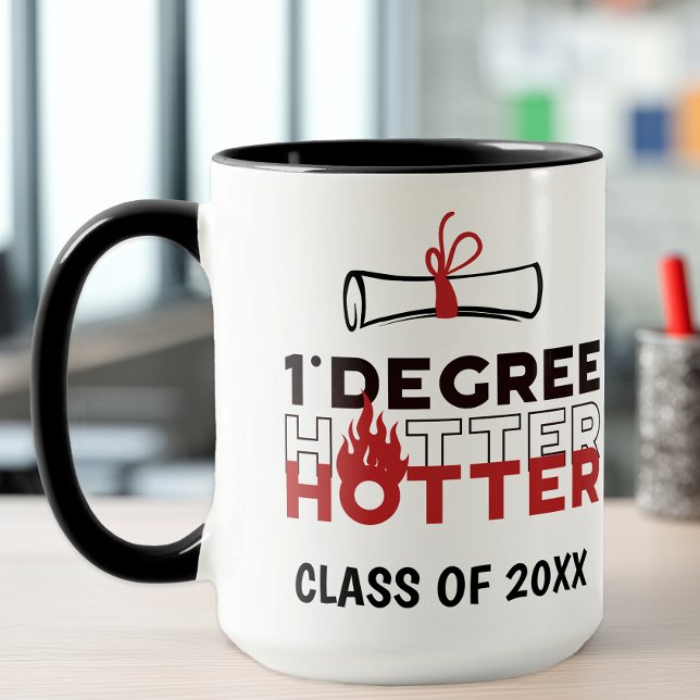 En Grad Varmare Examen Mugg (Graduation Class of Keepsake Coffee Mug)