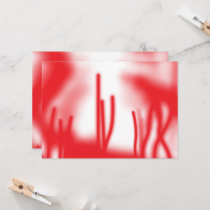 En grafisk design med fetstil och orange sha inbjudningar