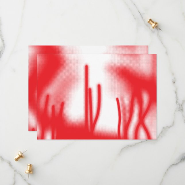 En grafisk design med fetstil och orange sha spara datumet (Fram/Back In Situ)