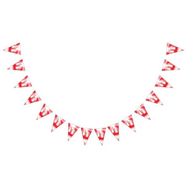 En grafisk design med fetstil och orange sha vimplar (Alla)