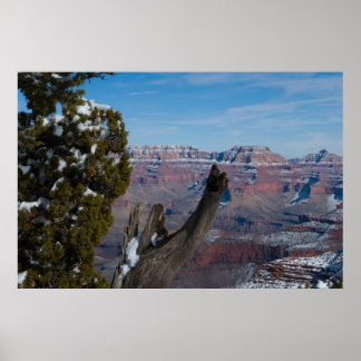 En Grand Canyon Throne 2938-utskrift Poster