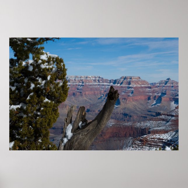 En Grand Canyon Throne 2938-utskrift Poster (Framsidan)
