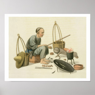 En greja, pläterar 37 från "dräkten av chinan", poster