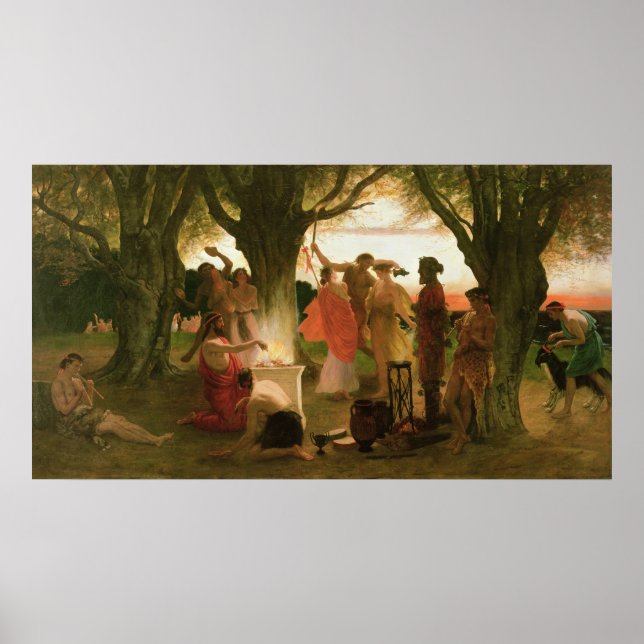 En grekisk festival poster (Framsidan)