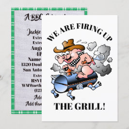 En grillfest inbjudningar