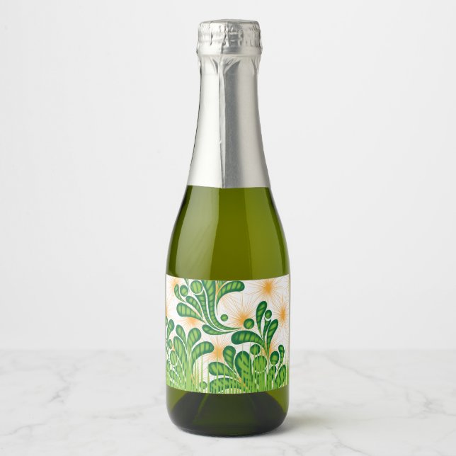 En grönt och guld som skildrar ett träd (Framsida)