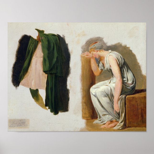 En grönt toga och Camille Poster (Framsidan)