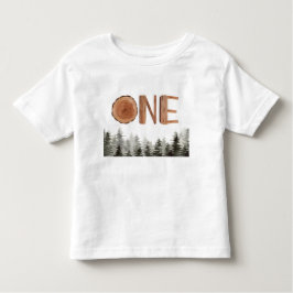 En Grönt Träd 1:a födelsedag T Shirt