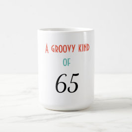 En groovy-sort på 65 kaffemugg