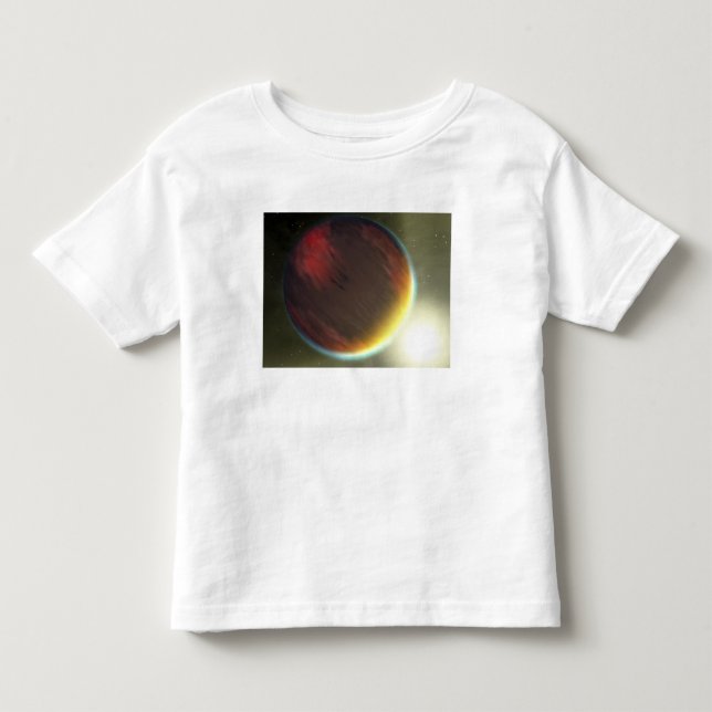 En grumlig Jupiter-lik planet som fungerar Tee (Framsida)