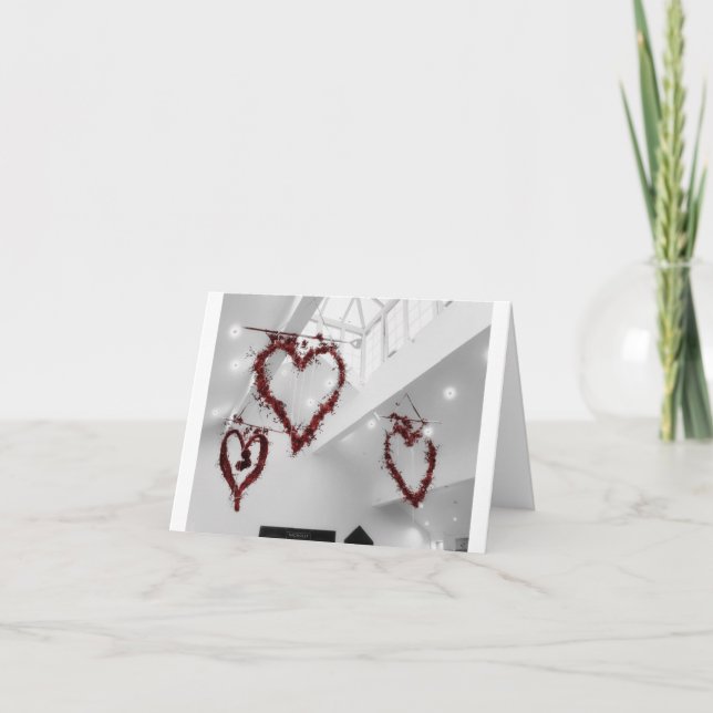 En grundläggande kärlek-triangel kort (Framsida)