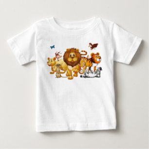 En grupp Vilda djur T Shirt