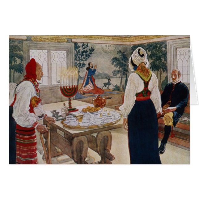 En gruvarbetare stuga, från en kommersiellt hälsningskort (Framsidan Horizontal)