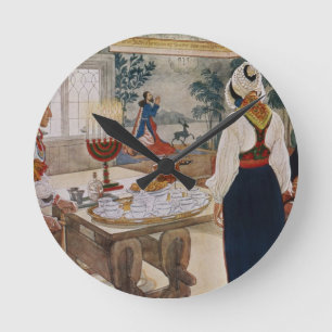 En gruvarbetare stuga, från en kommersiellt rund klocka