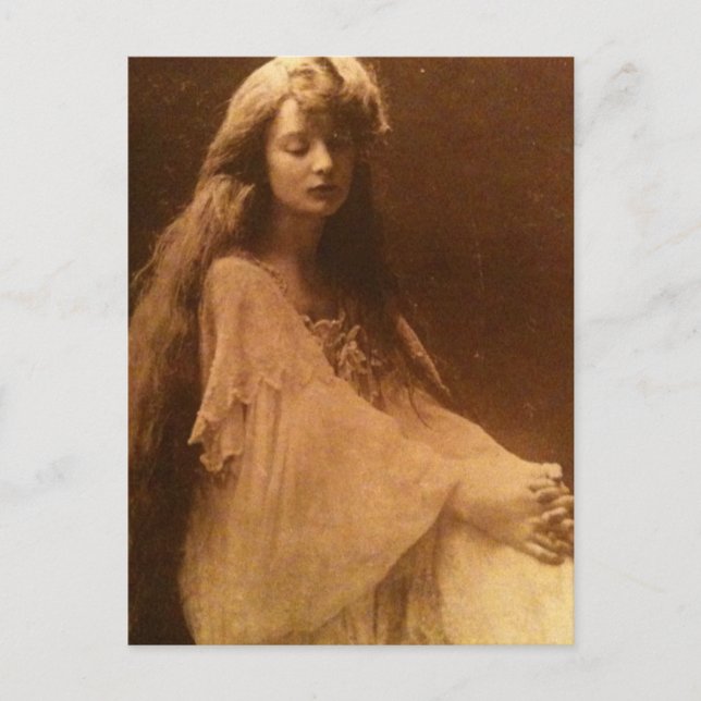 En grym Victoriansk dagdröm Vykort (Framsida)