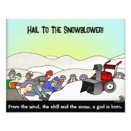 En Gud är född Fototryck