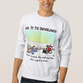 En Gud Föds Mäns Sweatshirt