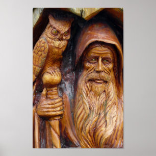 En guide och Uggla kommer från Cavern Poster