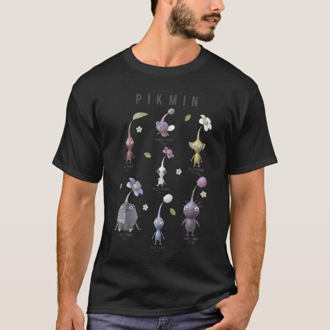 En guide till Pikmin T Shirt (Framsida)