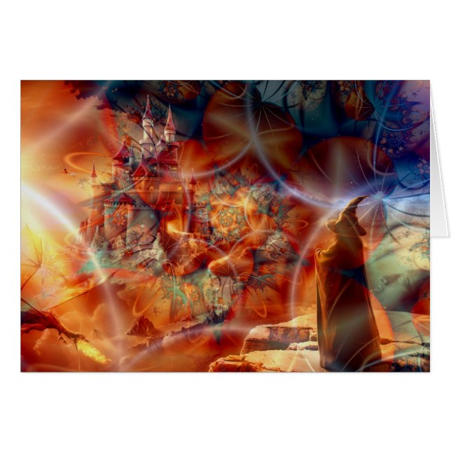 En guidens verklighet hälsningskort (Framsidan Horizontal)